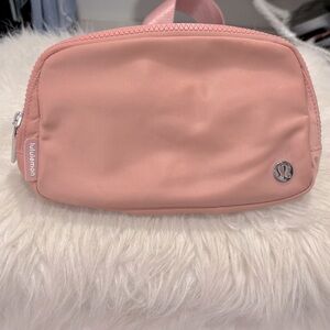 Lululemon Athletica Light Pink Belt Bag
